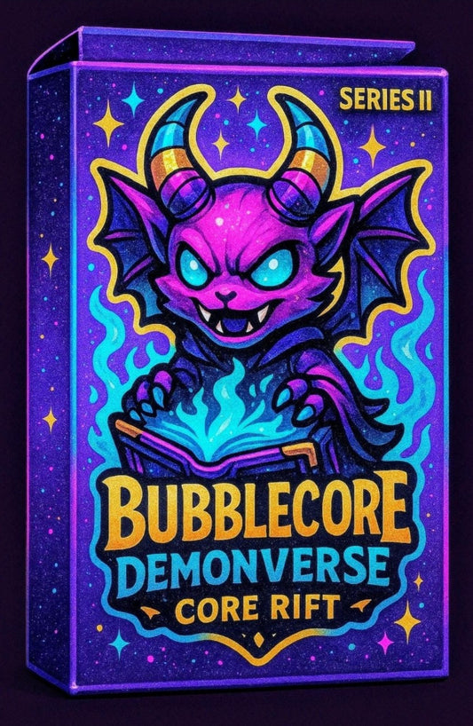 DEMON CORE : BUBBLECORE STICKER SET : 02